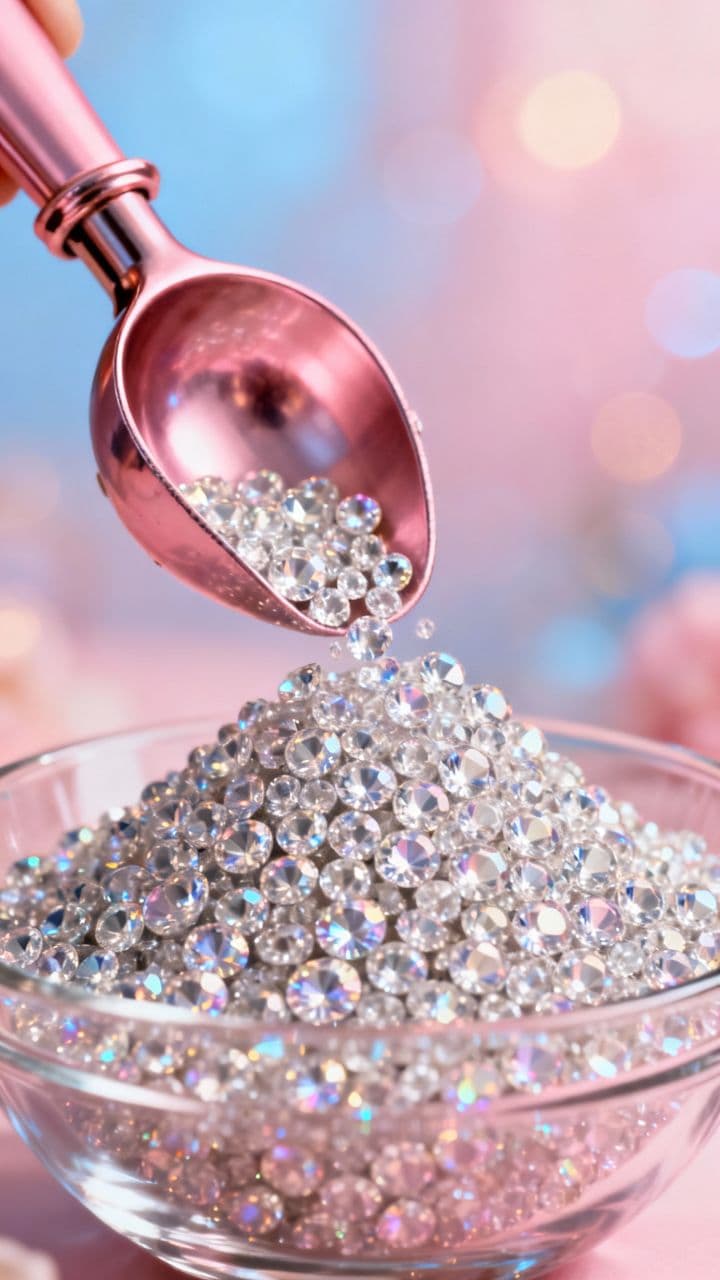 Diamonds and Ice Cream: A Dreamy ASMR Experience