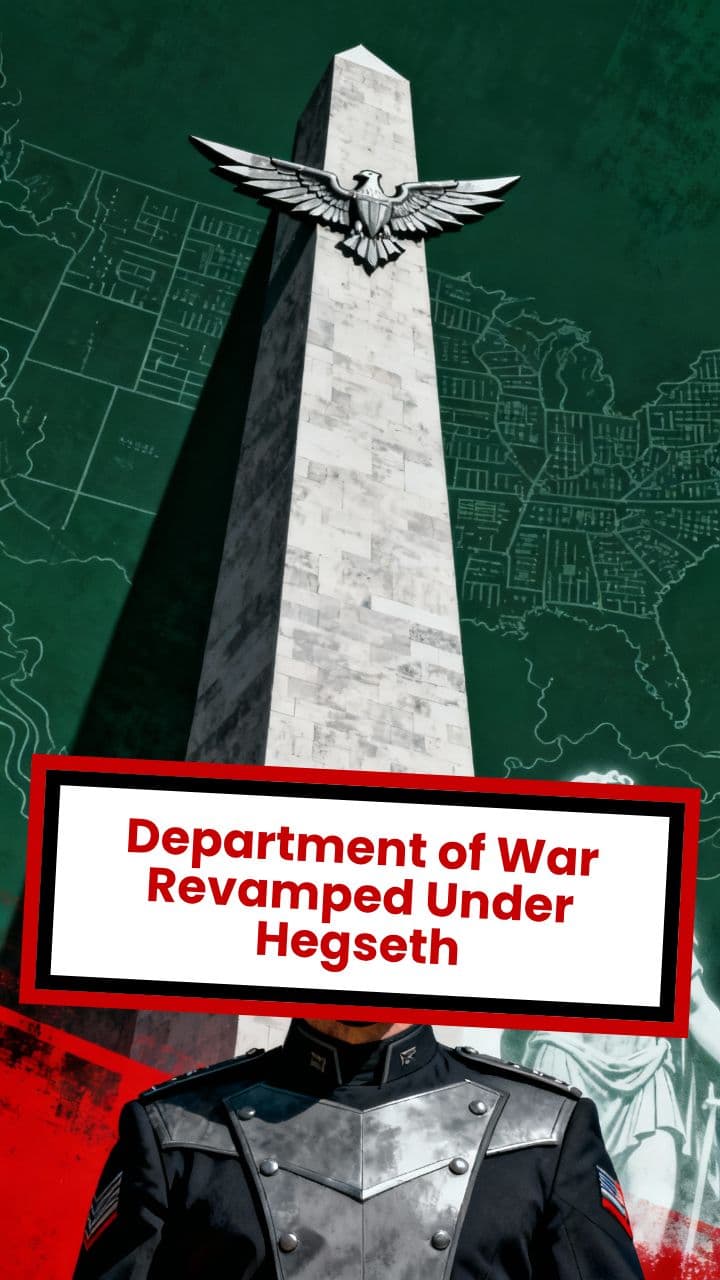 Department of War Revamped Under Hegseth