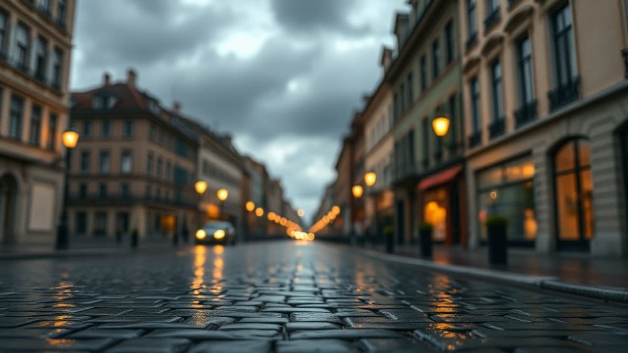 Drowning in Neon Blues