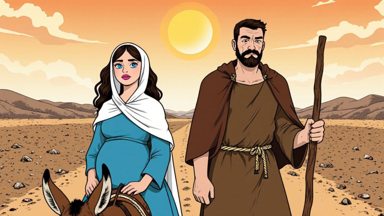 Die Ankunft in Bethlehem