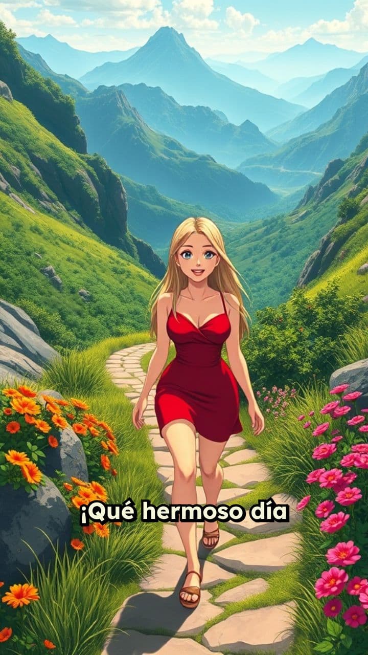 El Águila y la Chica de la Montaña