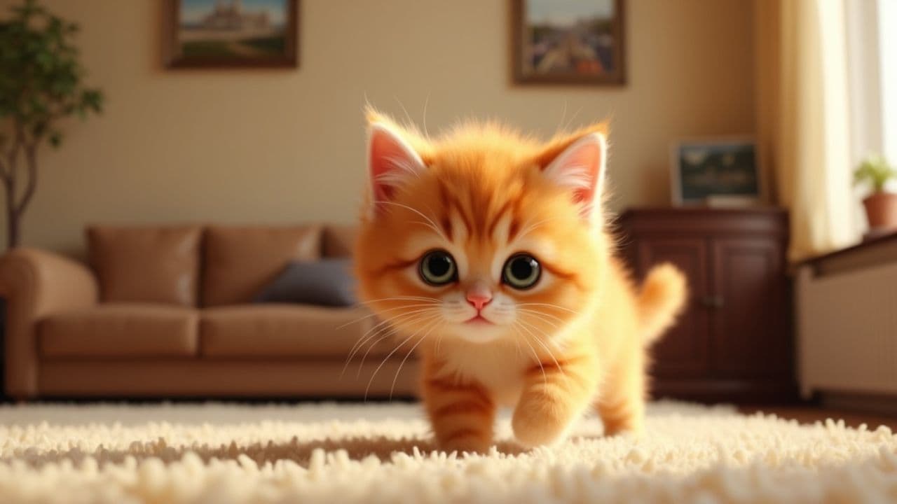 Kittens' Cozy Room Celebration