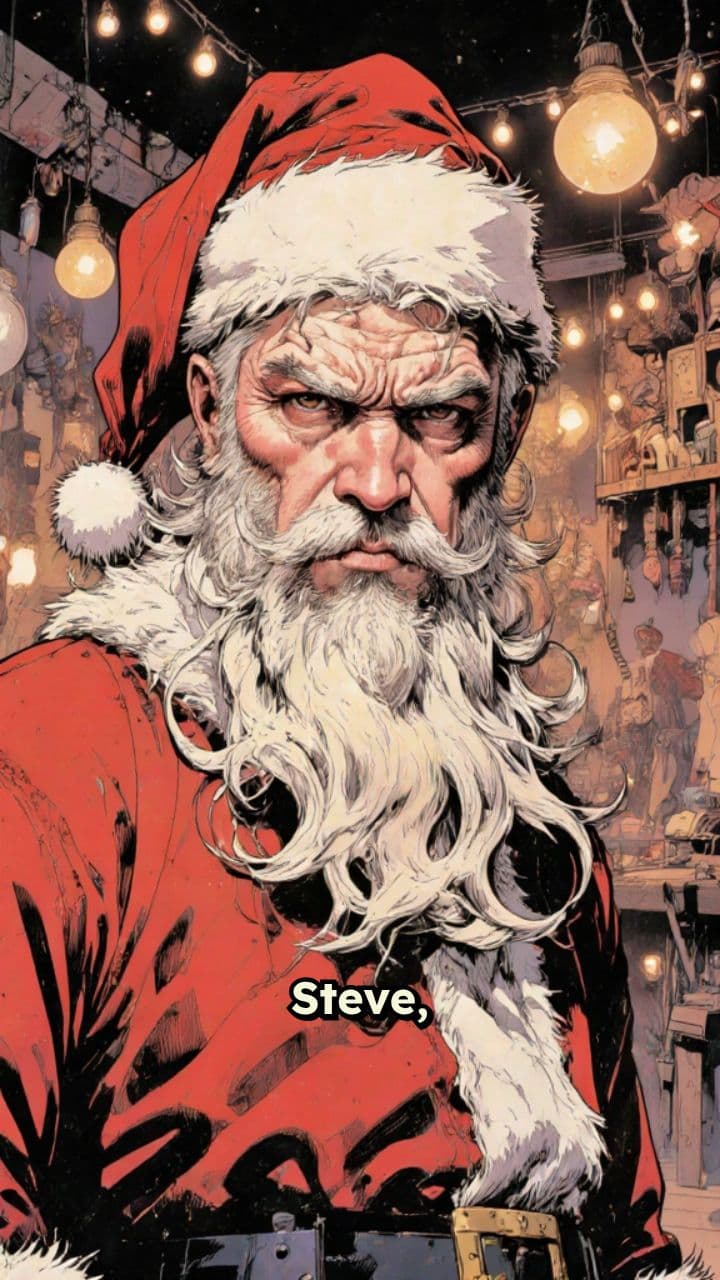 Santa's Warning to Steve