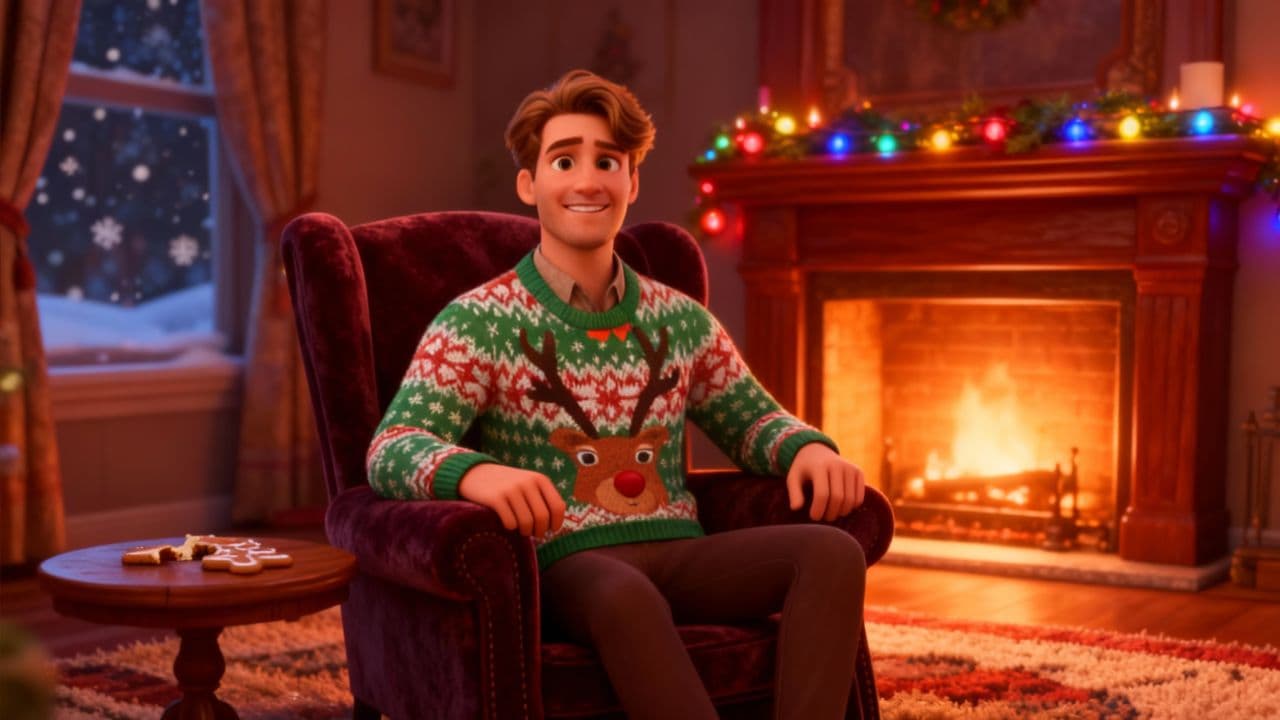 Waiting for Santa, Got a UFO