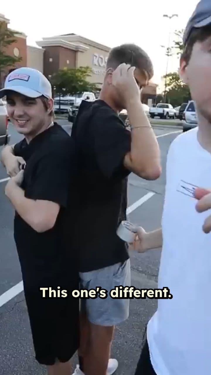 Duct-Taped Shopping Spree Goes Wrong