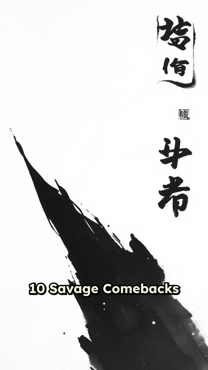 Savage Comebacks for Manipulators