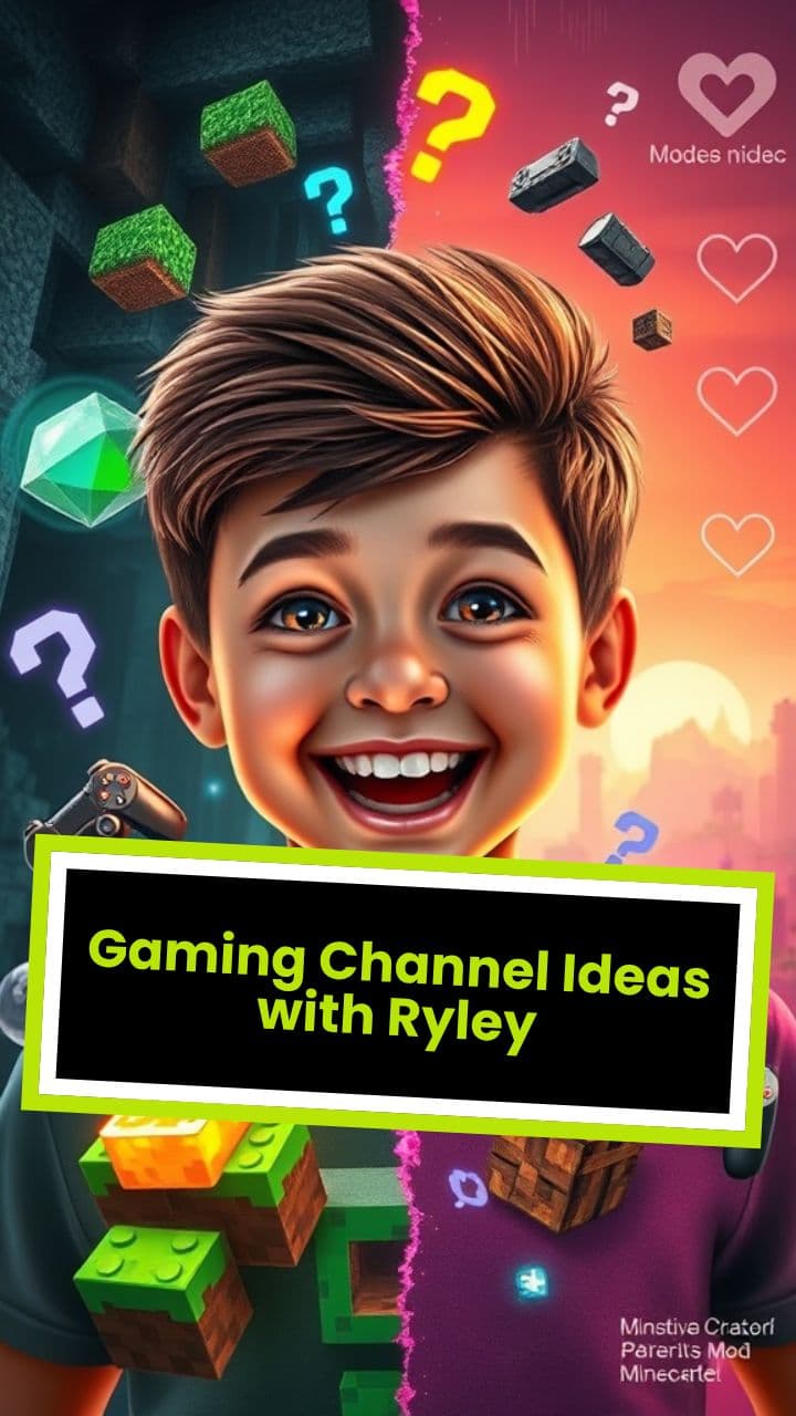 Gaming Channel Ideas with Ryley