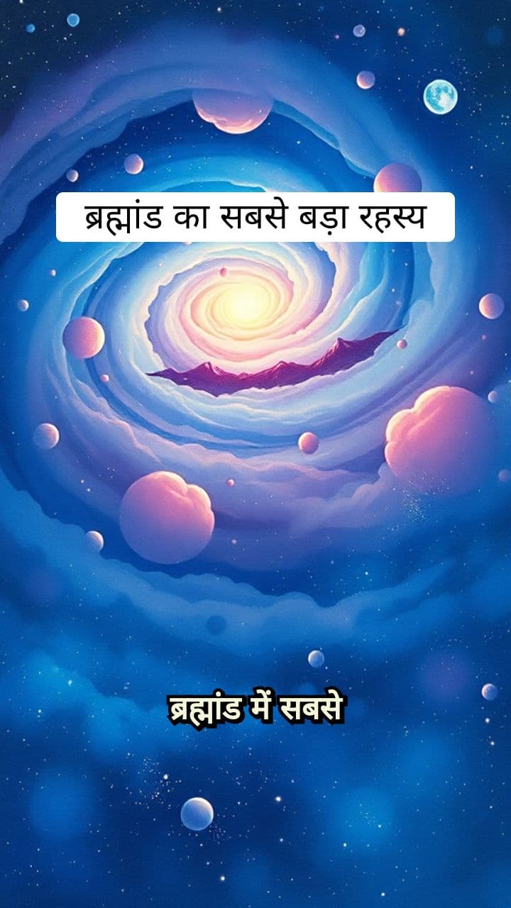 ब्रह्मांड का सबसे बड़ा रहस्य