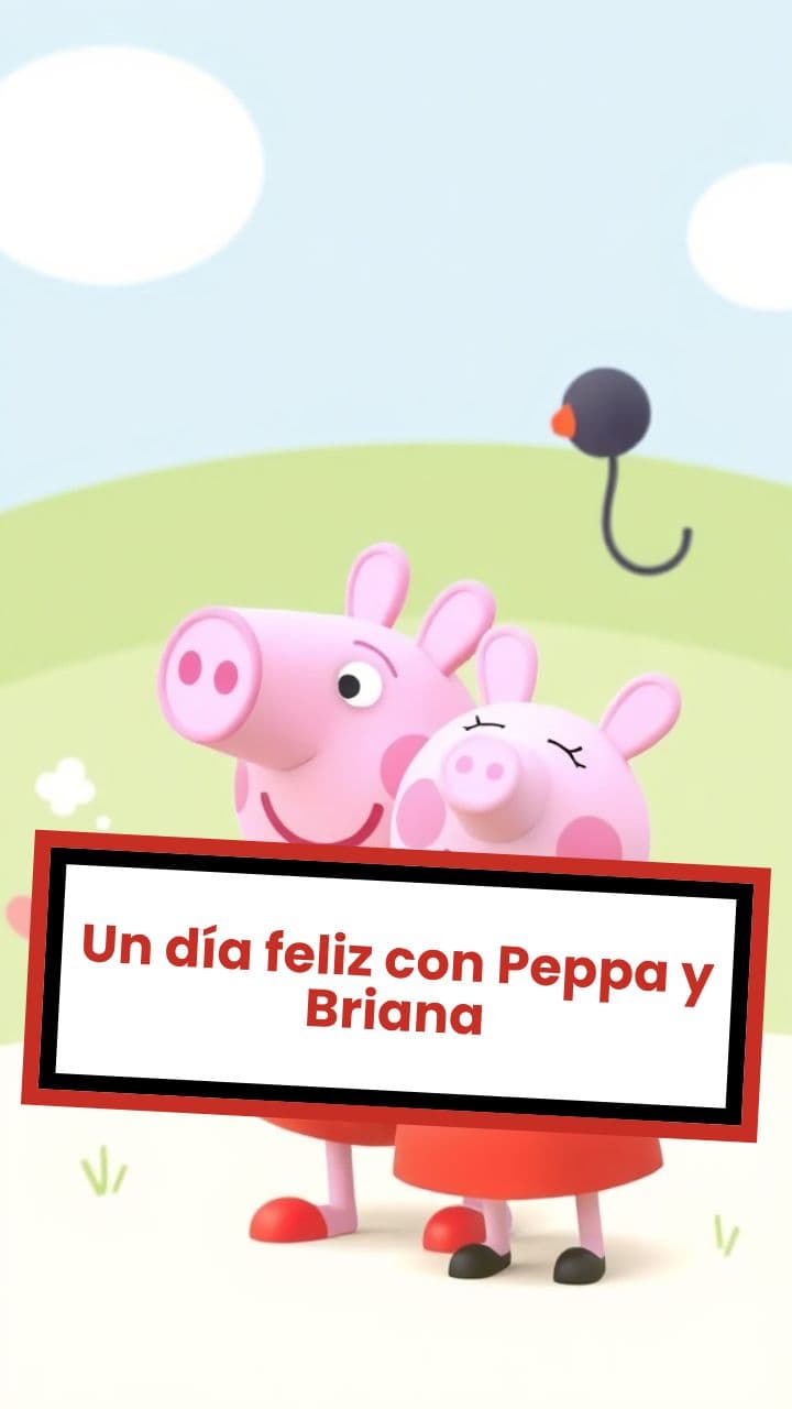 Un día feliz con Peppa y Briana