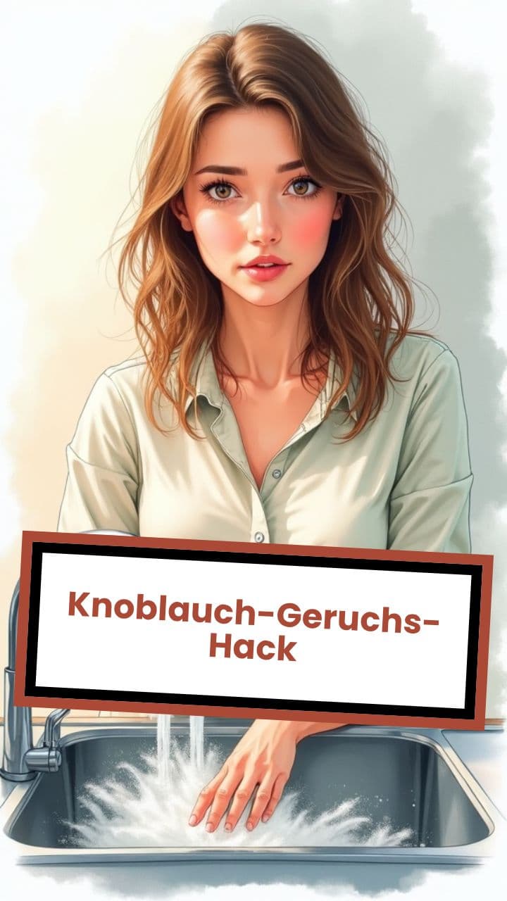 Knoblauch-Geruchs-Hack