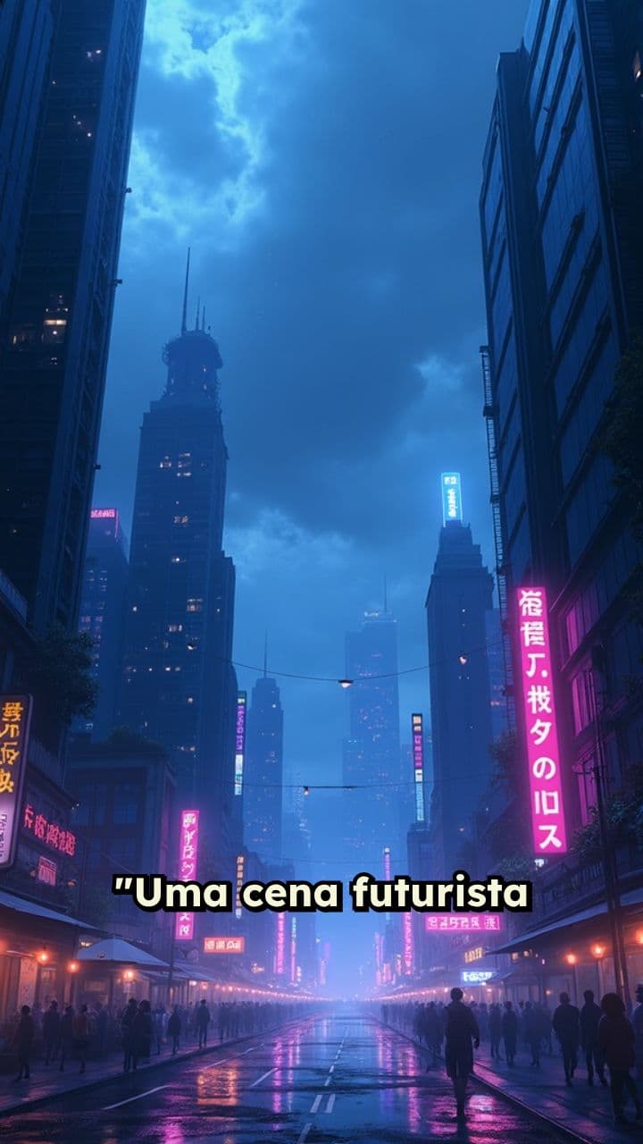 Exterminador do Futuro na Cidade Distópica