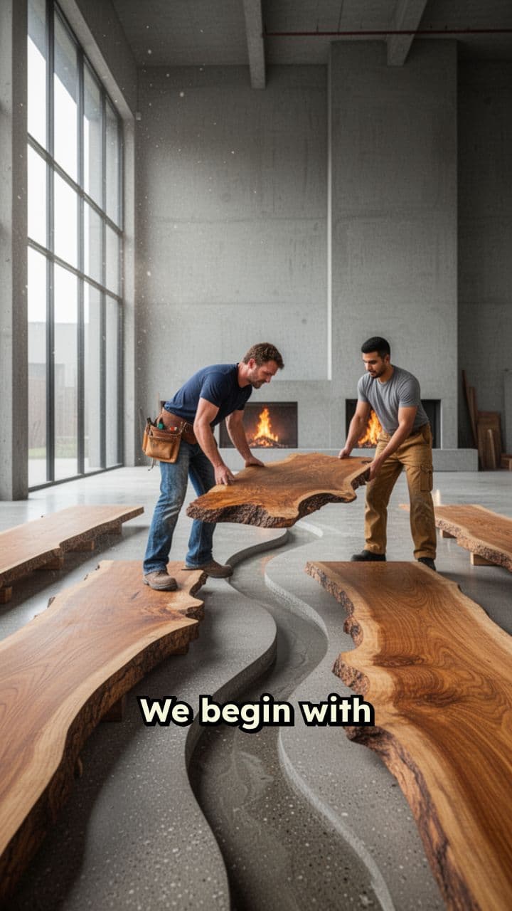 River of Resin: Luxury Flooring Transformation