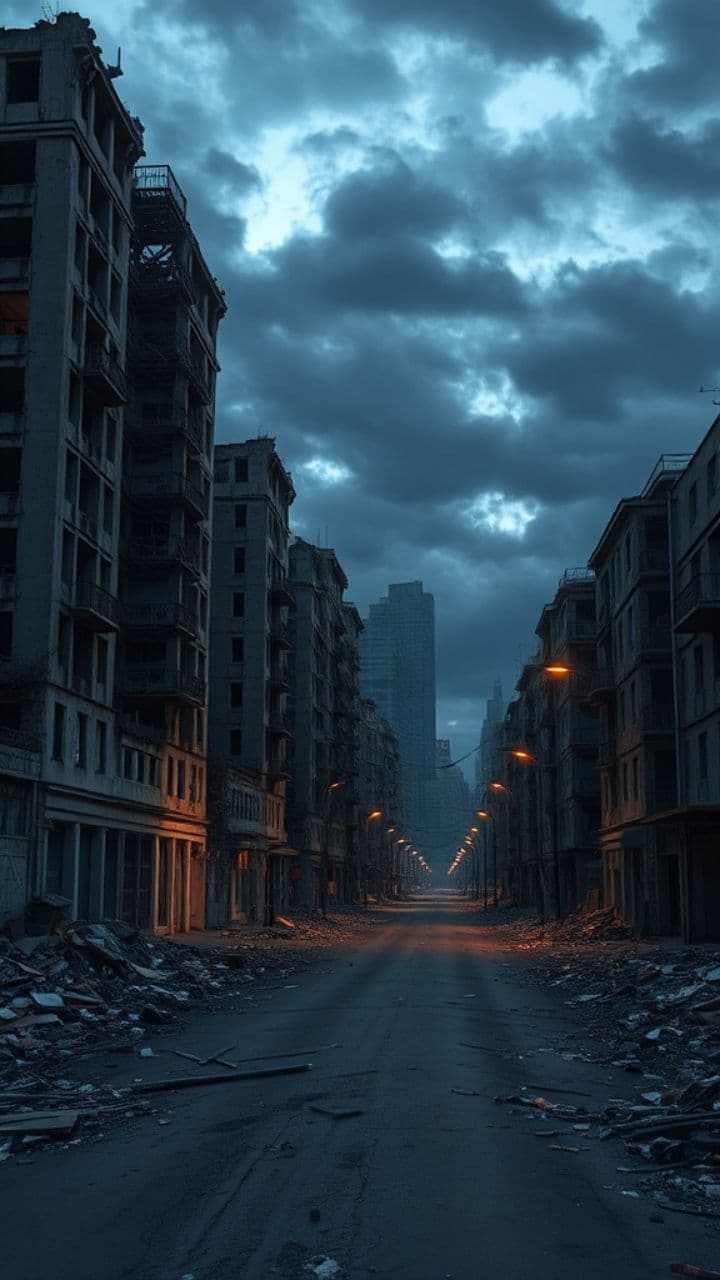 Заколоченные окна и новый дом