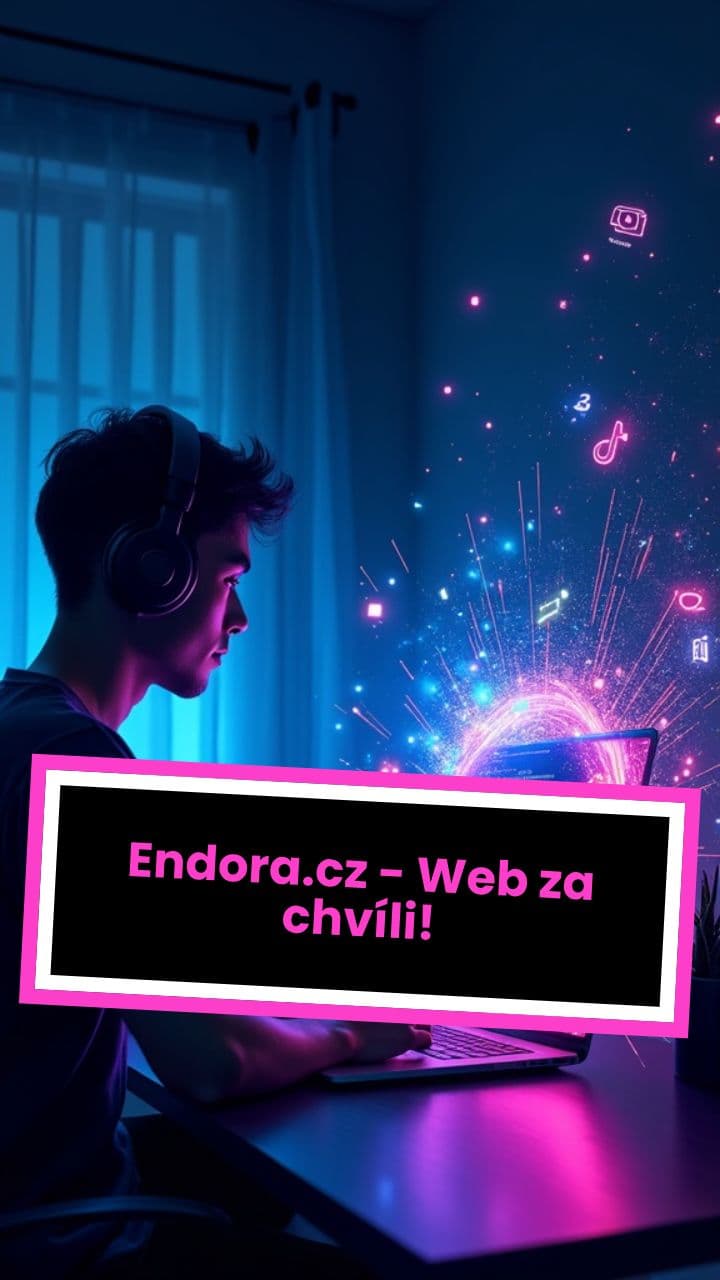 Endora.cz - Web za chvíli!