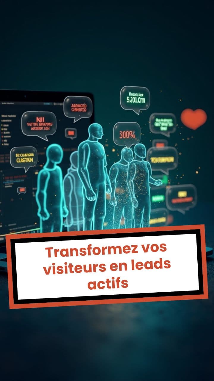 Transformez vos visiteurs en leads actifs