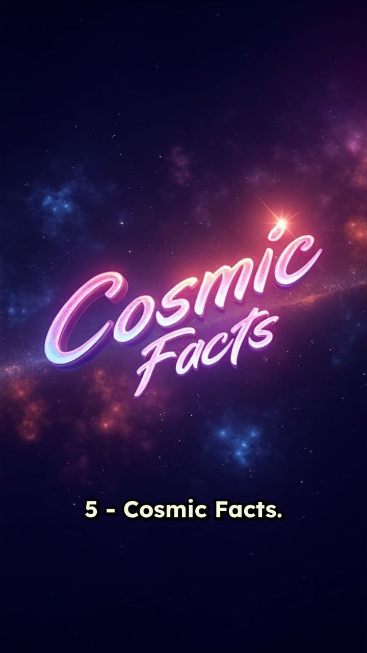 Fascinating Cosmic Facts