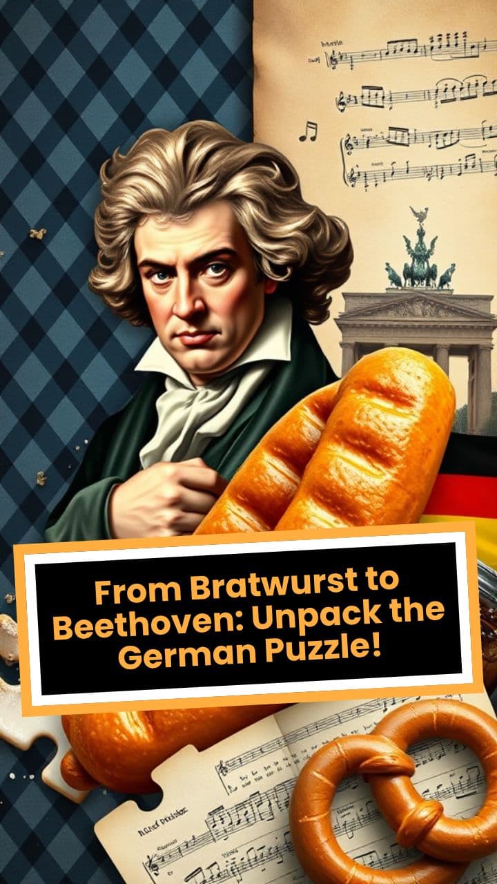 From Bratwurst to Beethoven: Unpack the German Puzzle!