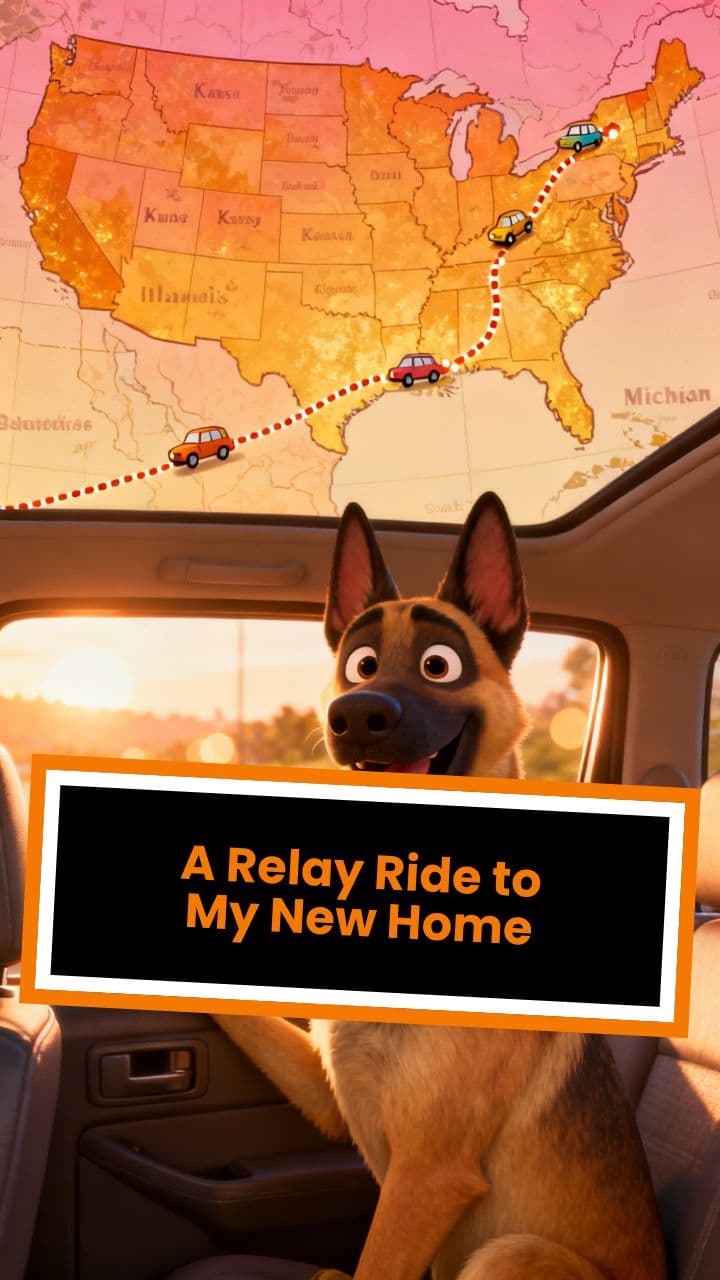 A Relay Ride to My New Home