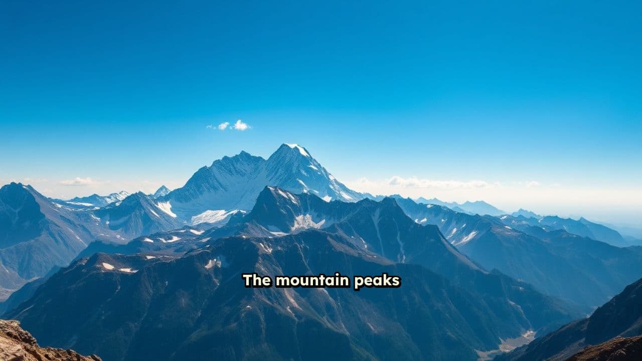 Thrill of the Peaks