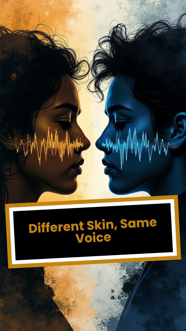 Different Skin, Same Voice
