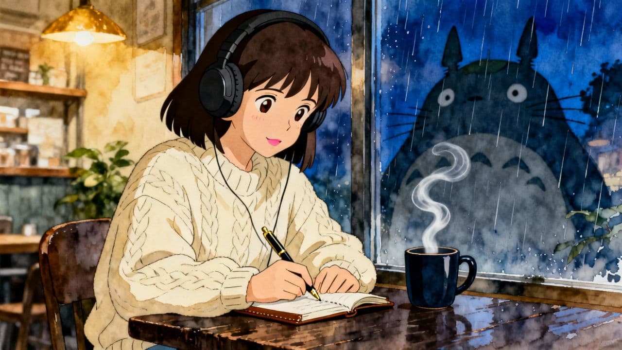 Rainy Night Cafe Loop