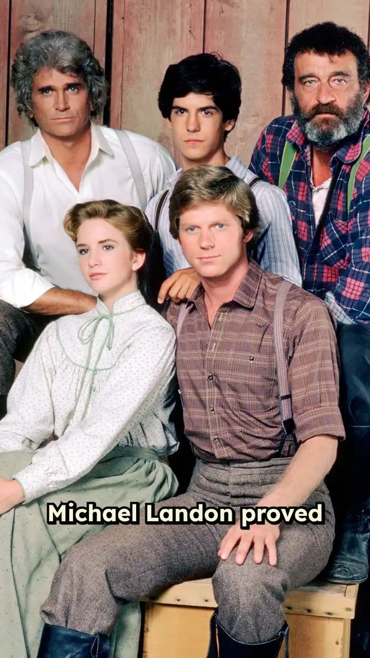 Landon's Strength Proved on Set