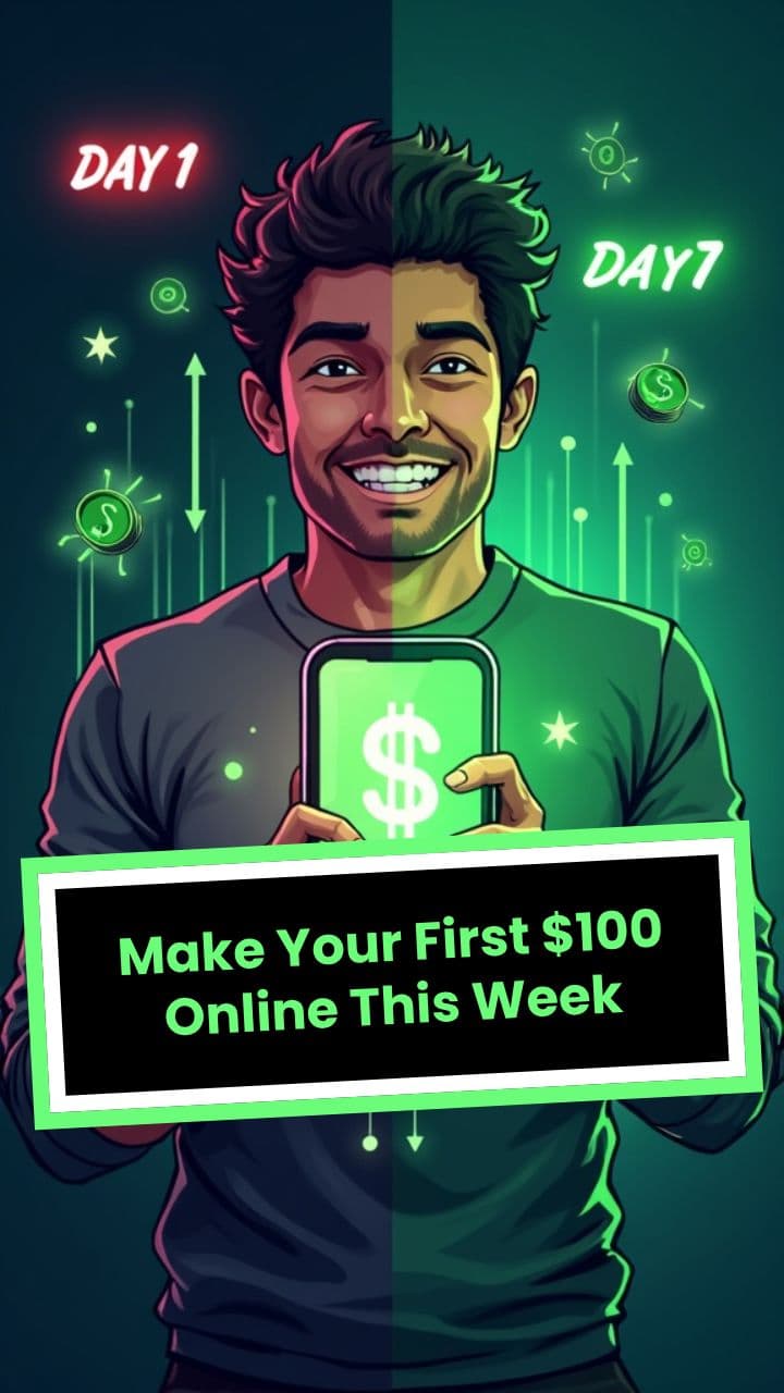 Make Your First $100 Online This Week