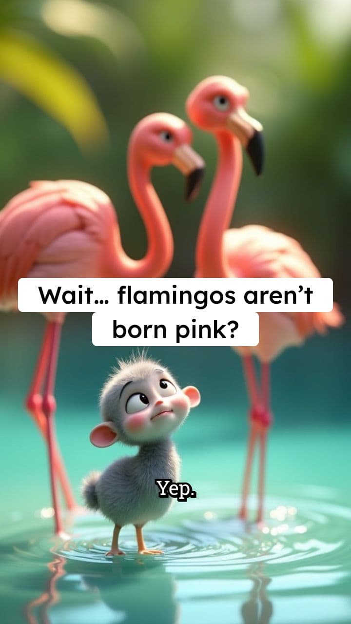The Pink Secret of Flamingos