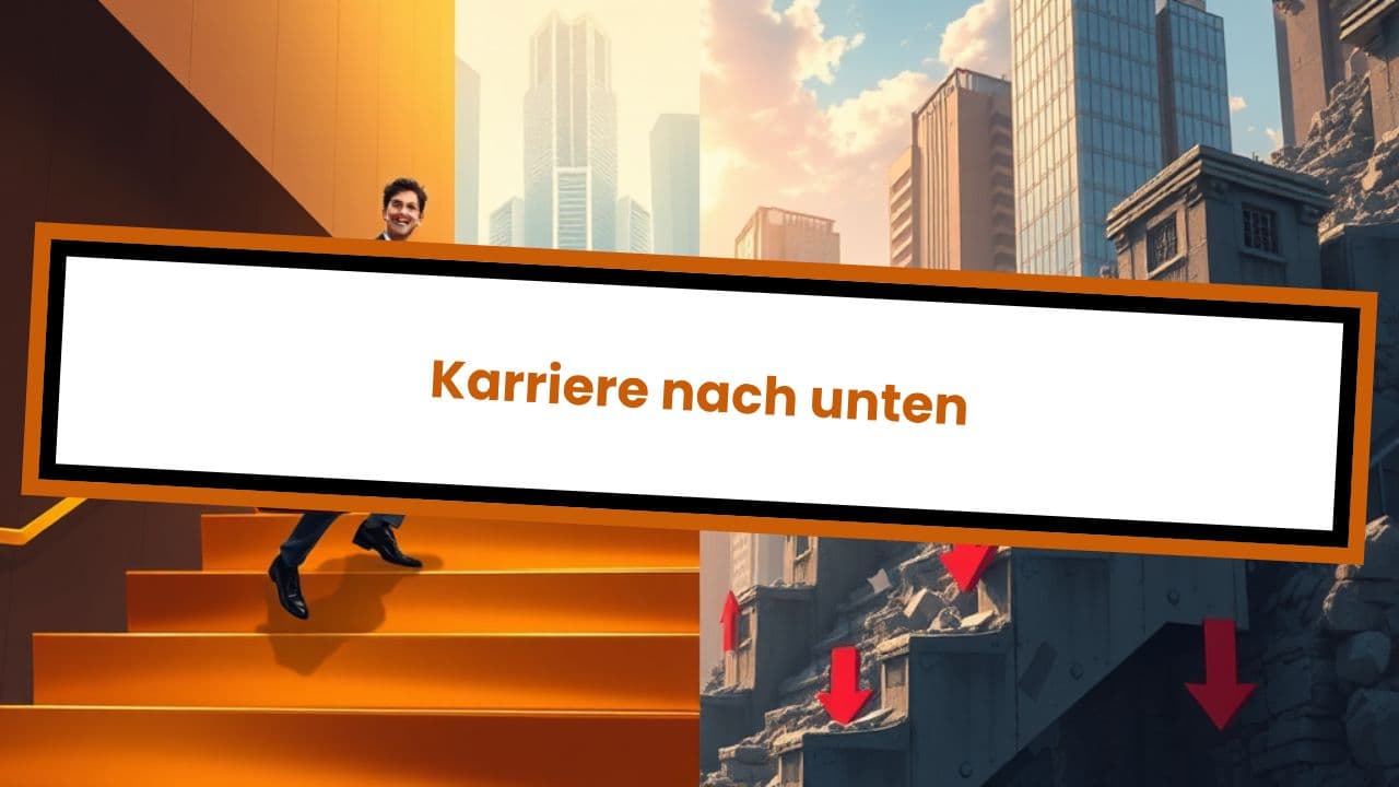 Karriere nach unten