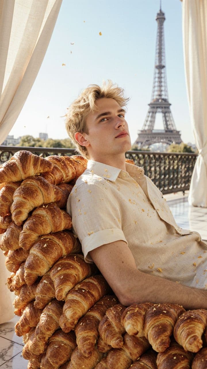 Gourmet Comfort: The Food Sofa Series