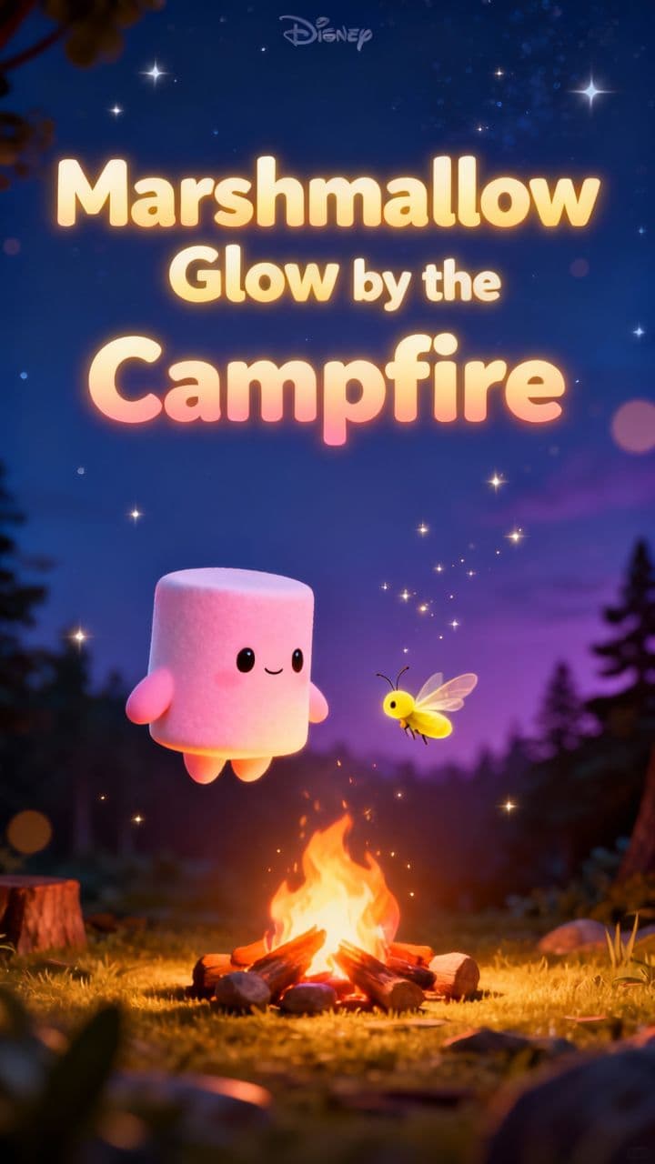 Marshmallow Glow by the Campfire