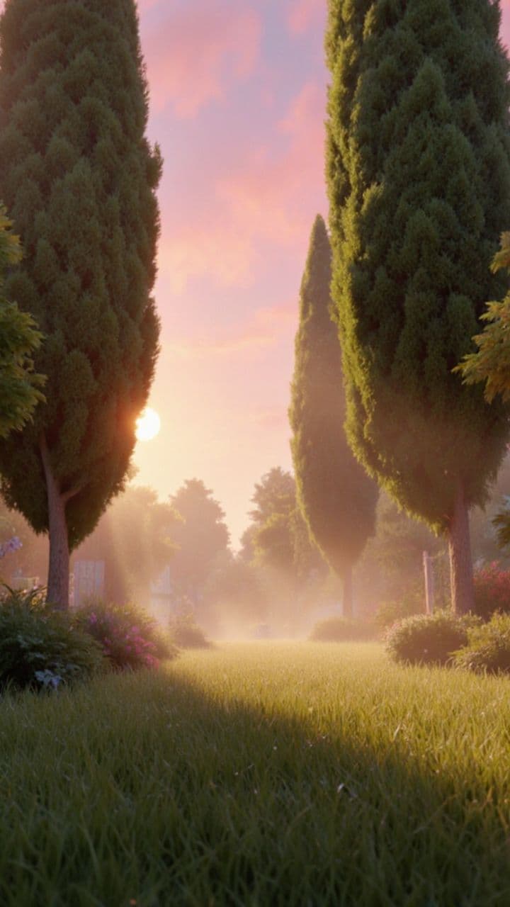 동산에 오실 때