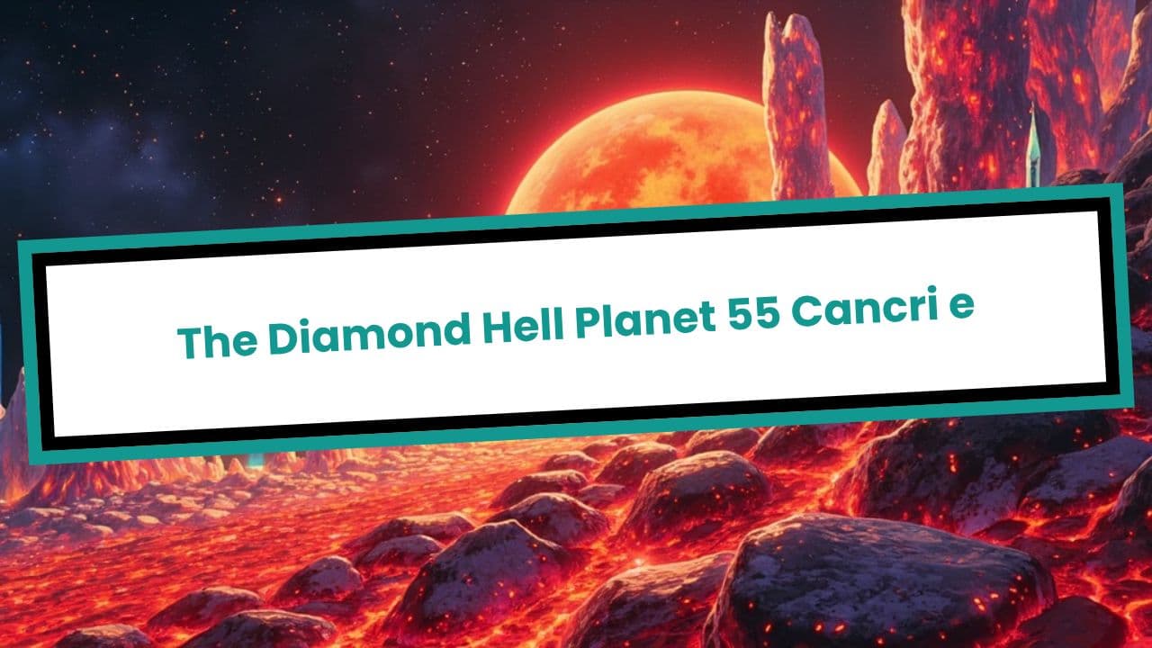 The Diamond Hell Planet 55 Cancri e