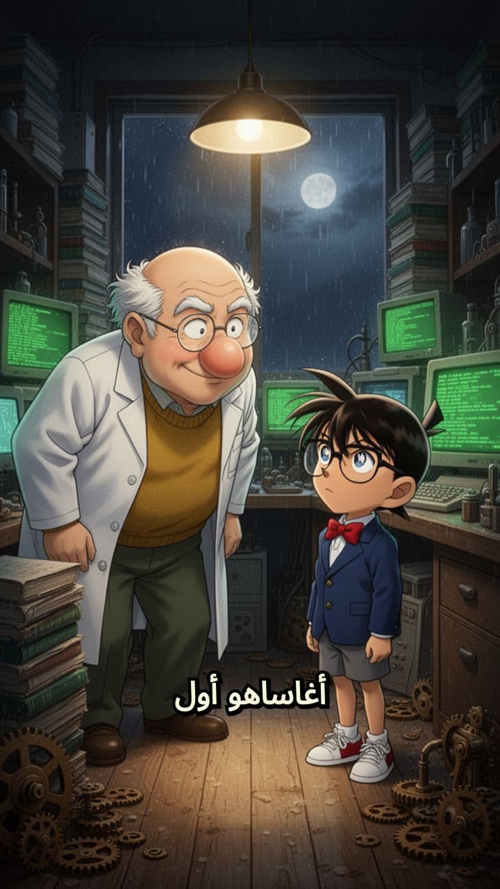 أغاساهو مخترع أدوات كونان السرية