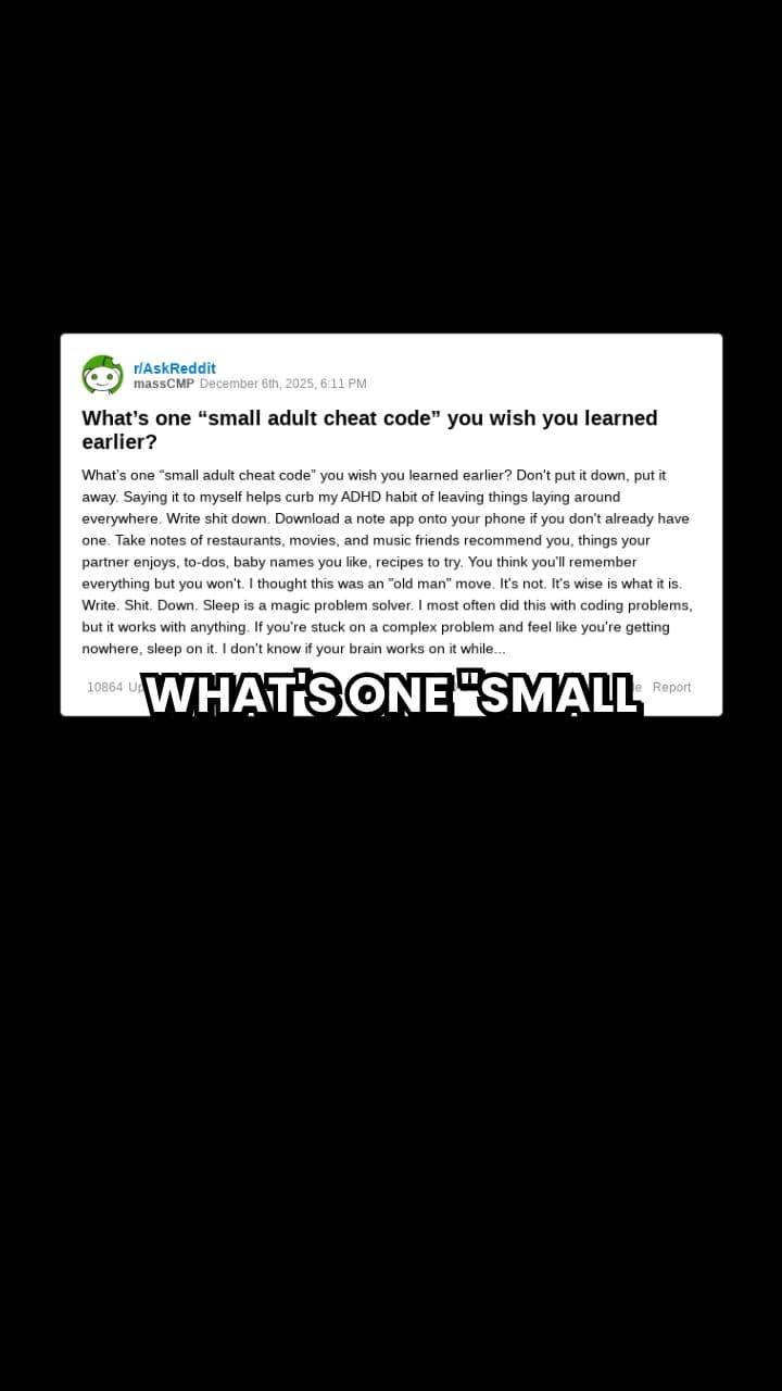 Small Adult Cheat Codes