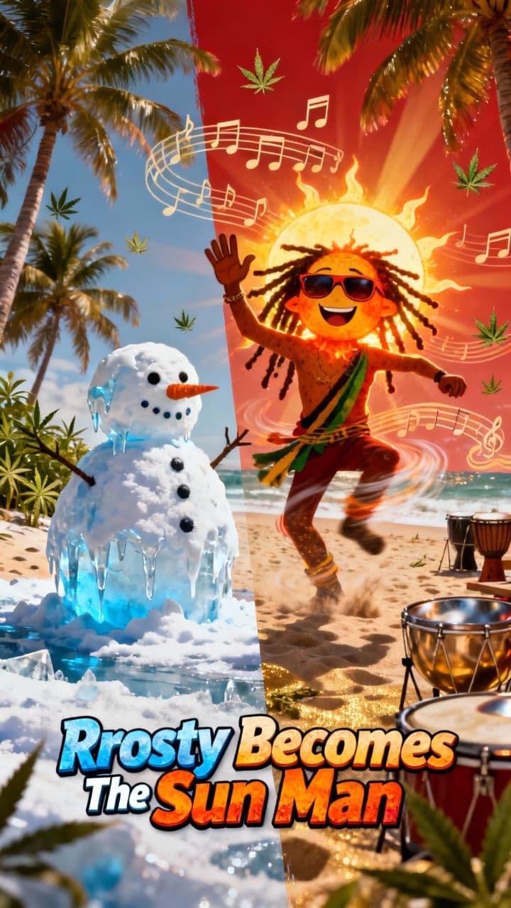 Frosty Becomes The Sun Man