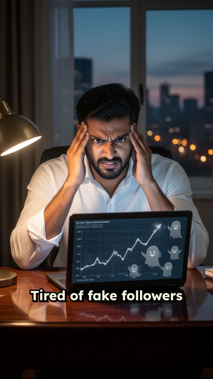 100 Real Subscribers for ₹300