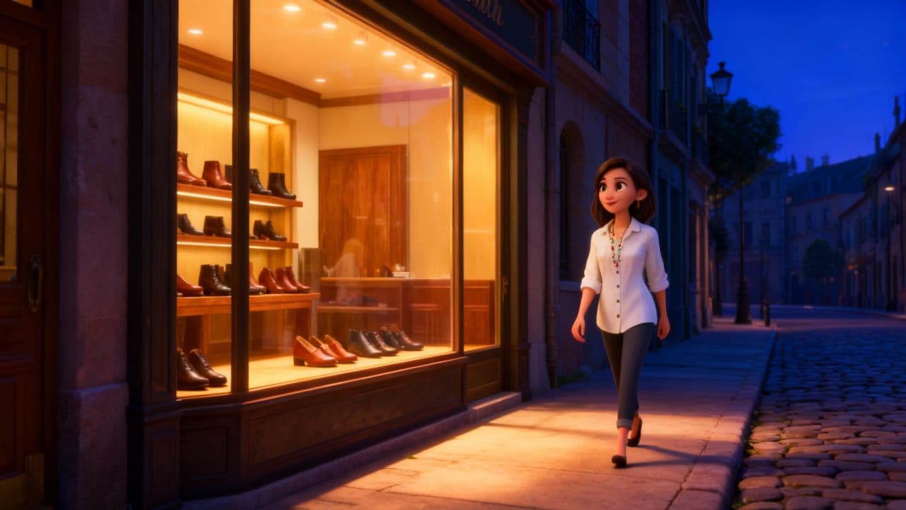 #7758 A Chance Encounter in Golden Light