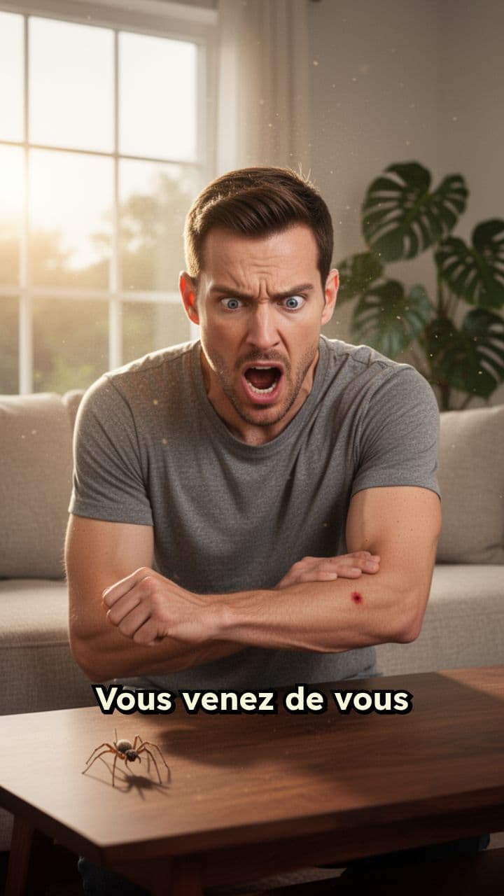 Que faire après une piqûre d’araignée