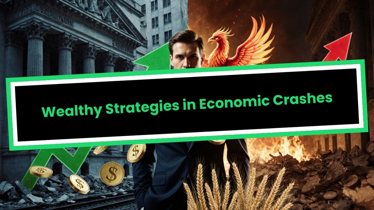 Wealthy Strategies in Economic Crashes