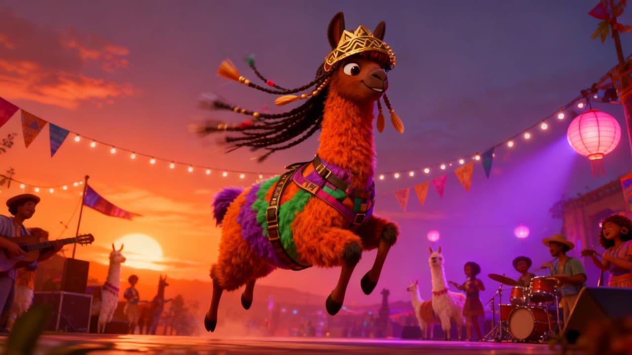 La Fiesta Llama Dance