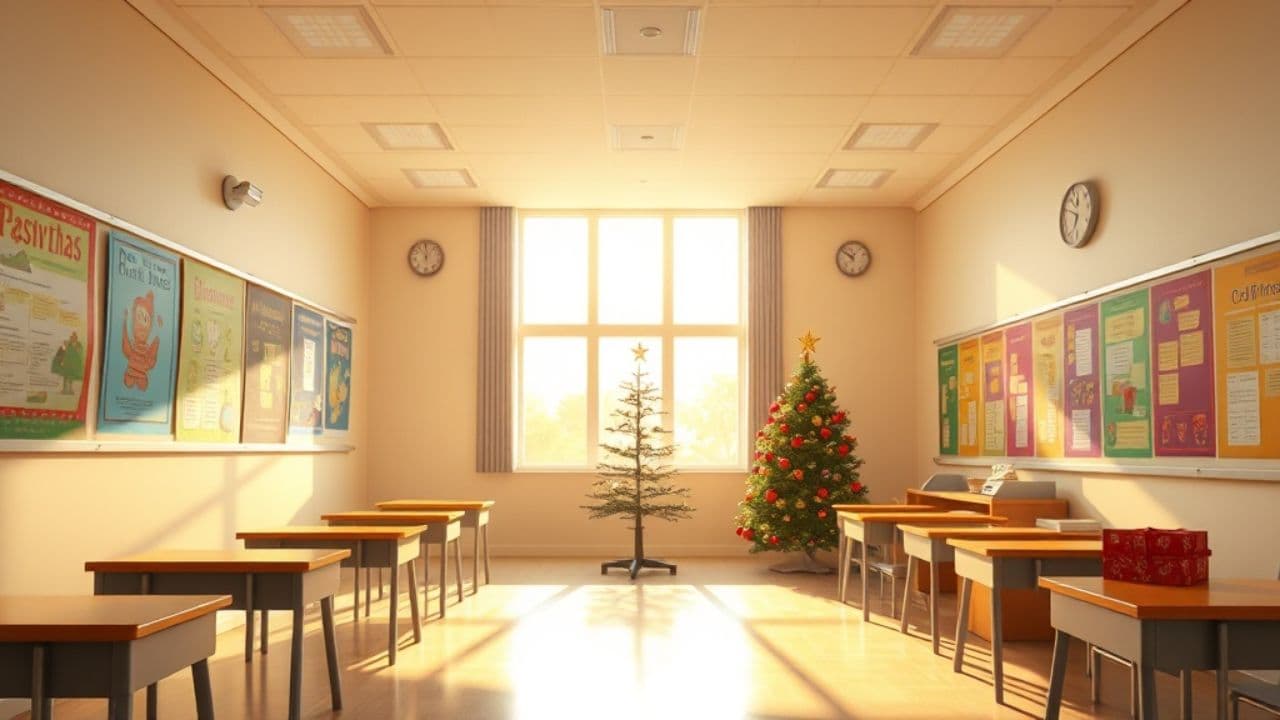 La Navidad en la clase de Maribel