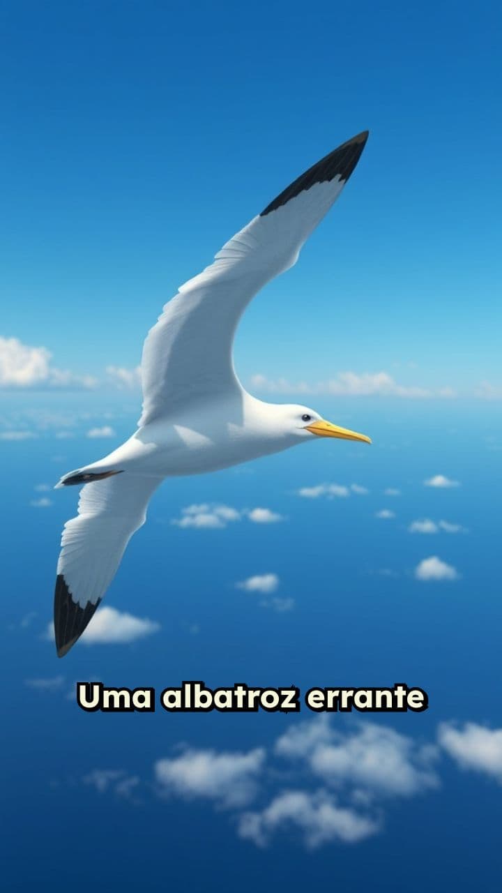 Albatroz Errante em Longa Jornada