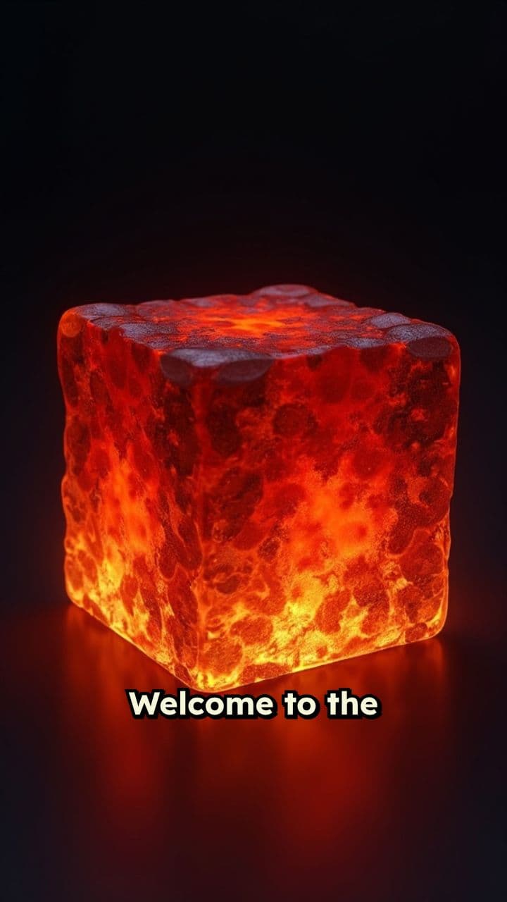 Minecraft Lava Block ASMR
