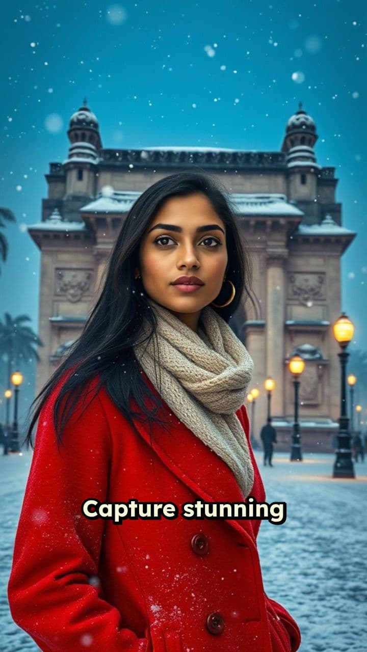 First Snowfall in Mumbai