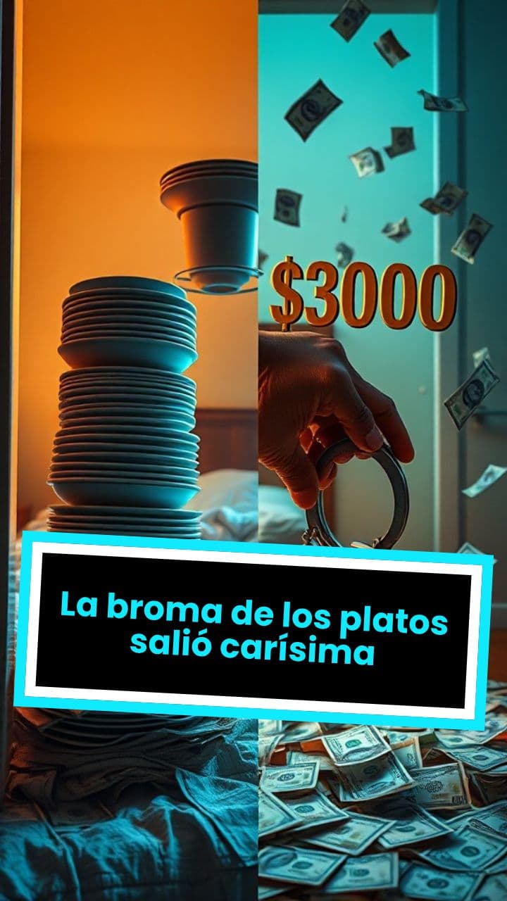 La broma de los platos salió carísima