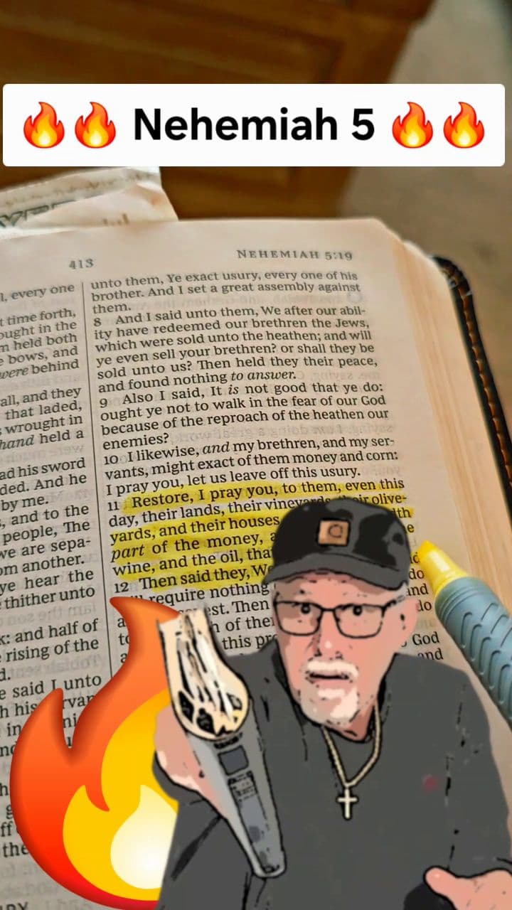 God Shows Restoration and Justice in Nehemiah🔥