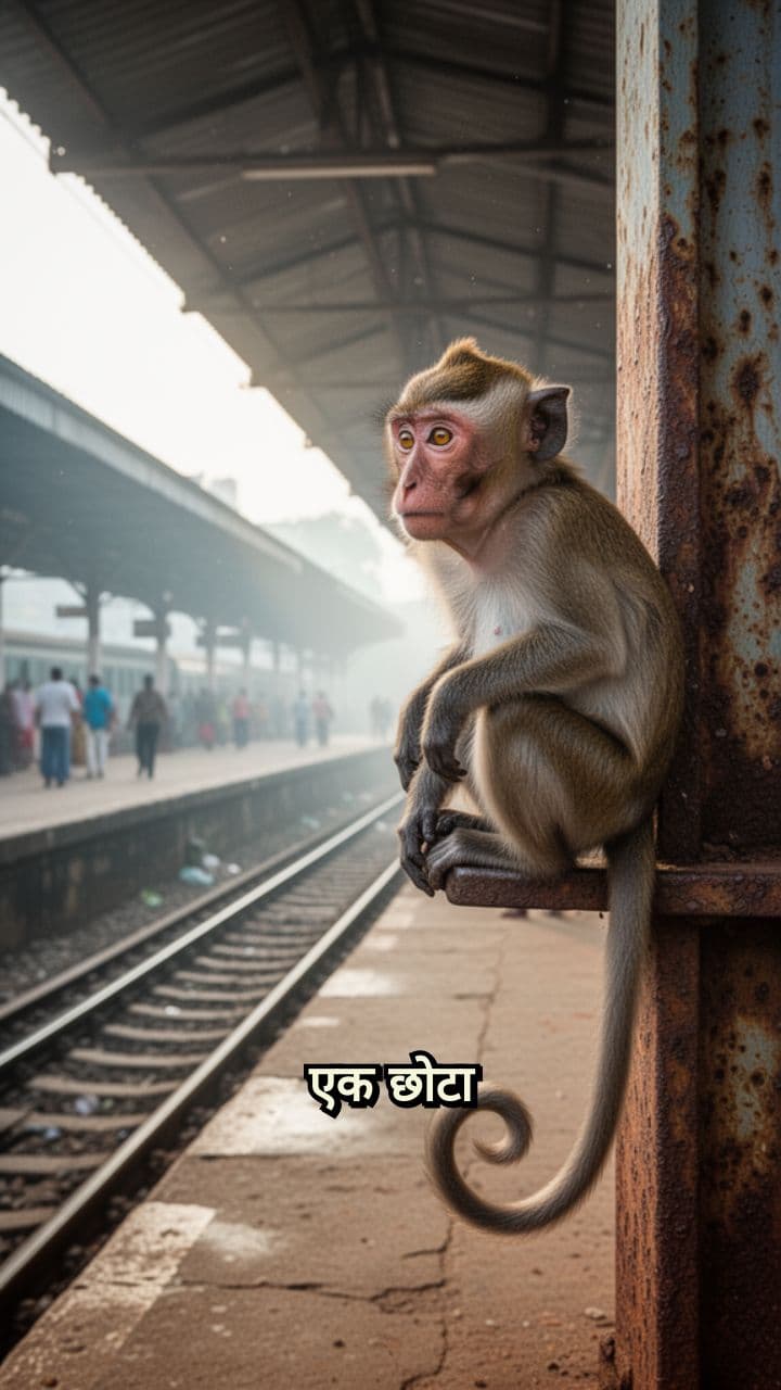 छोटा बंदर, बड़ा हीरो