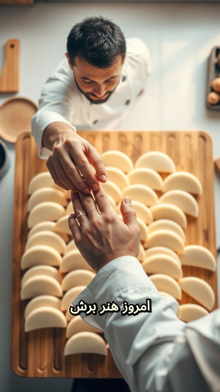 هنر برش گوی کربوهیدراتی