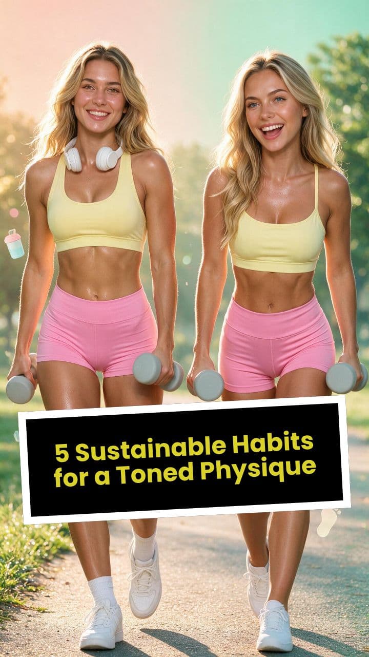 5 Sustainable Habits for a Toned Physique